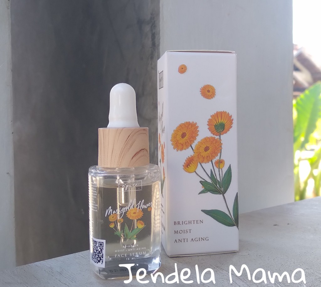 N'PURE Marigold Flower Face Serum - Jendela Mama